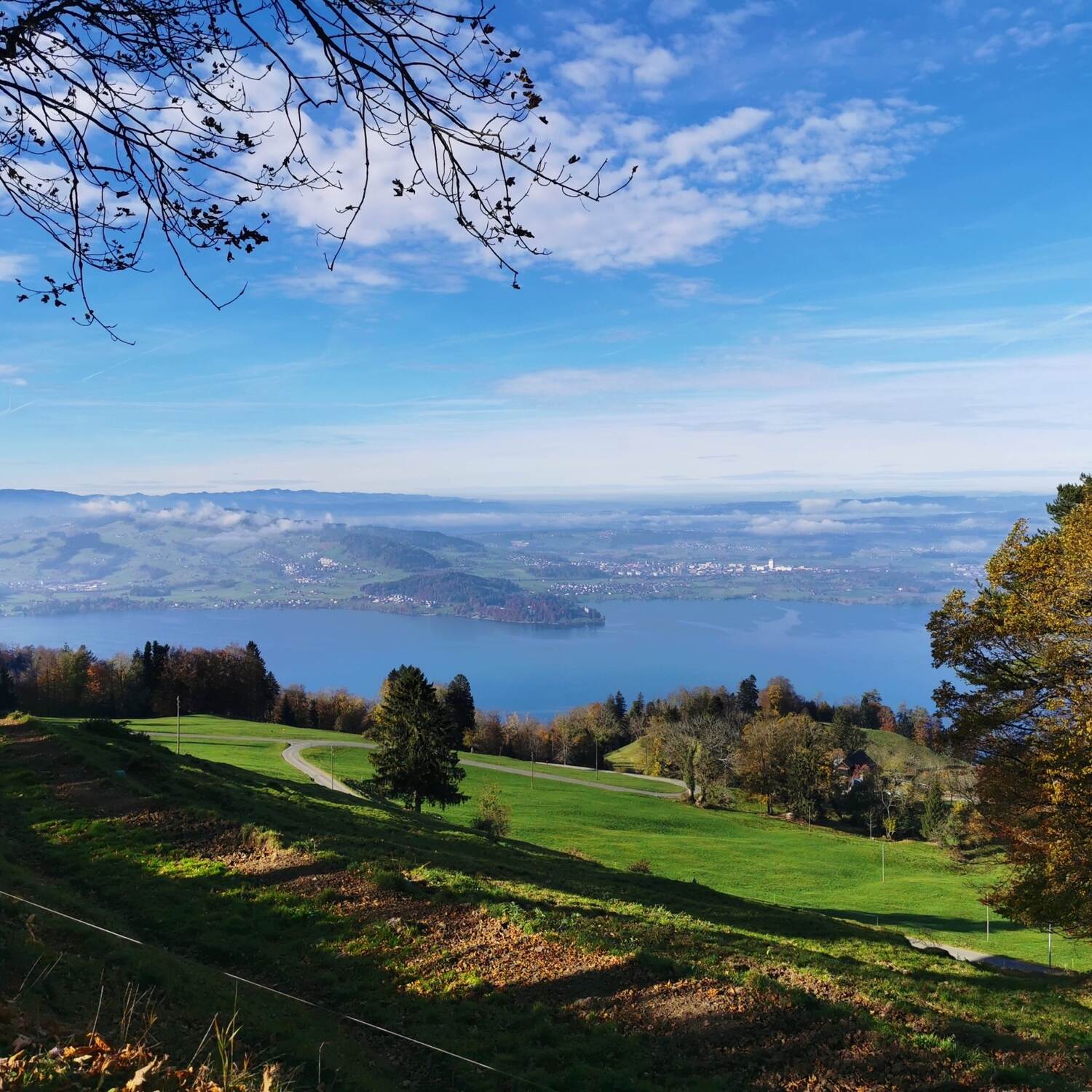 Wandern auf dem Zugerberg