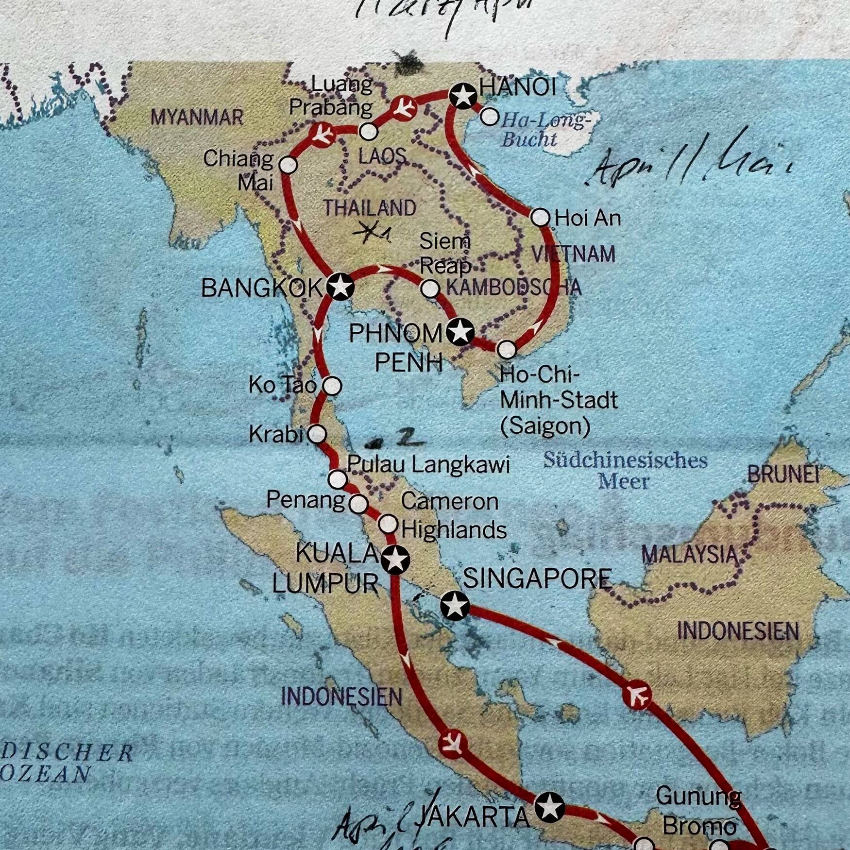 Asien Rundtour / Backpacker
