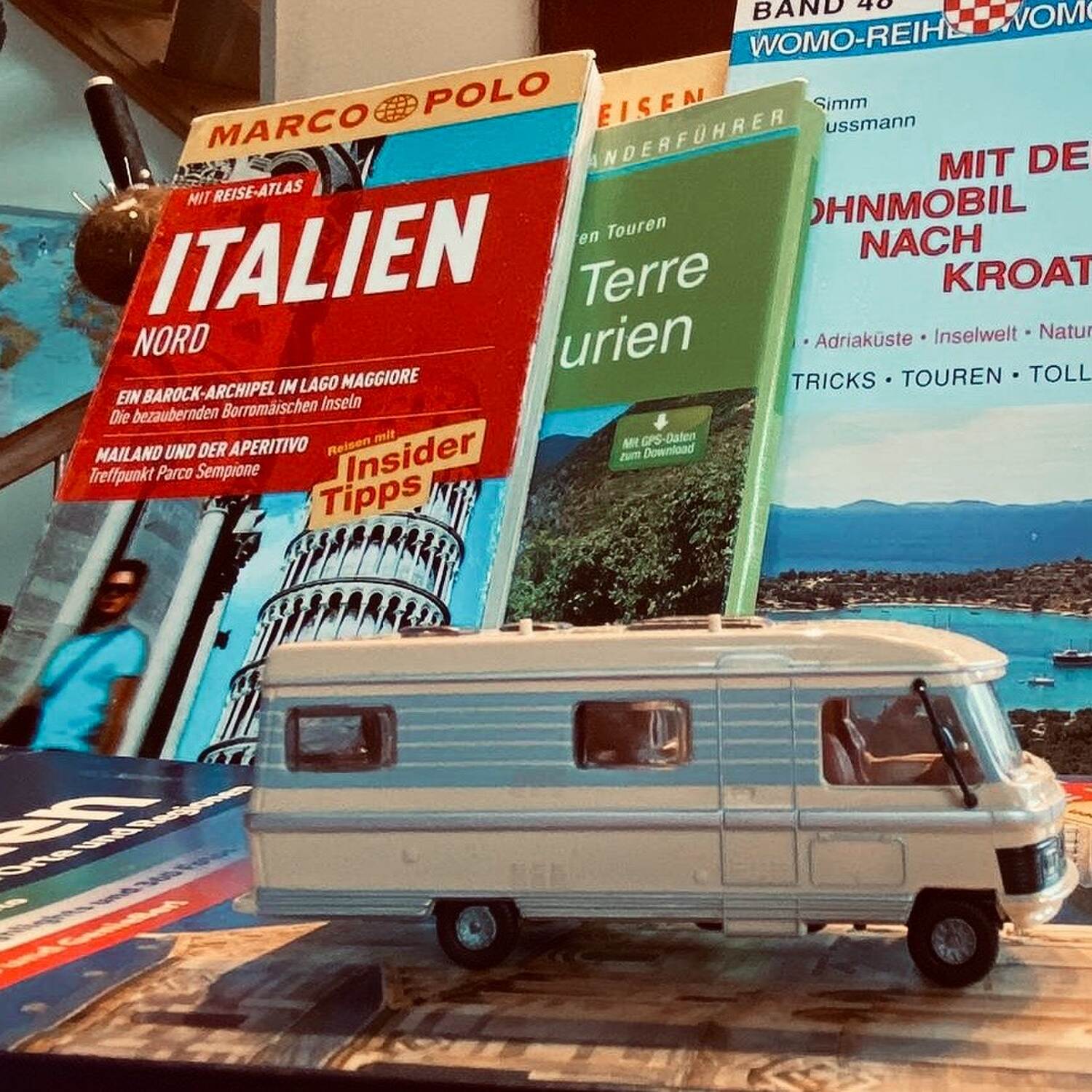 Mit dem Hymi nach Italien