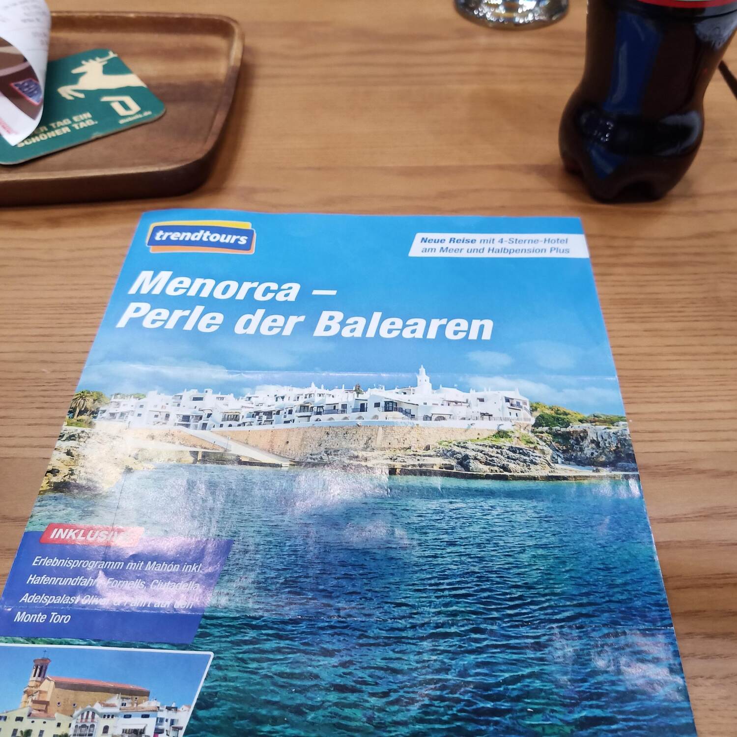 Flug nach Menorca