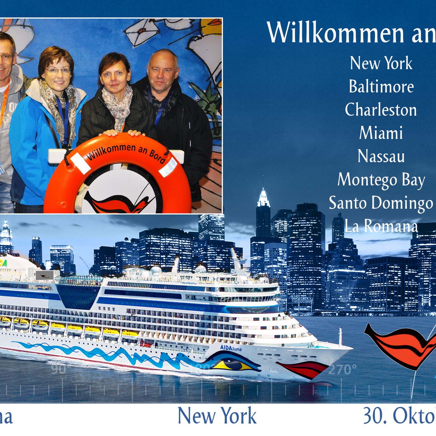 Kreuzfahrt mit AIDAluna