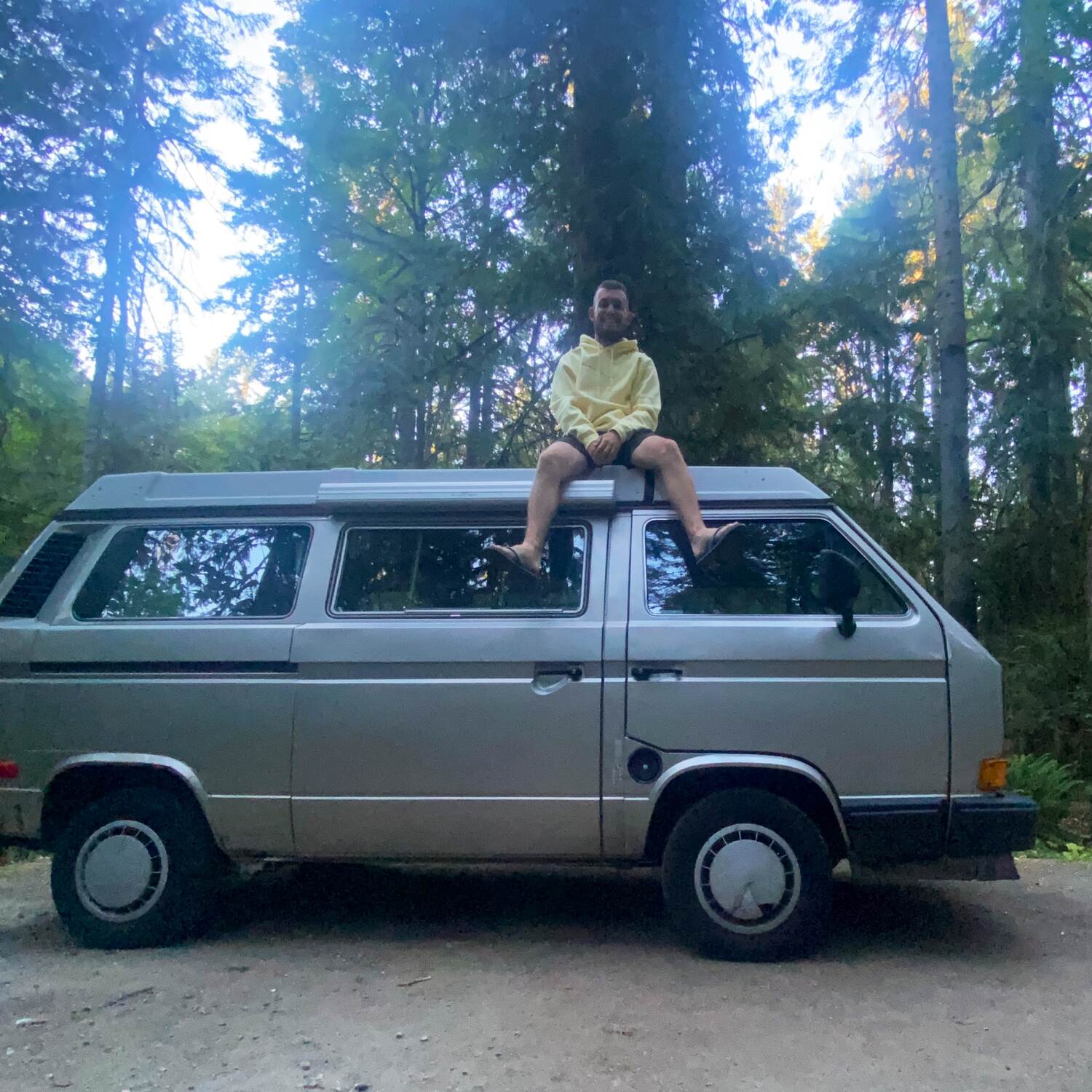 The van takes on Canada
