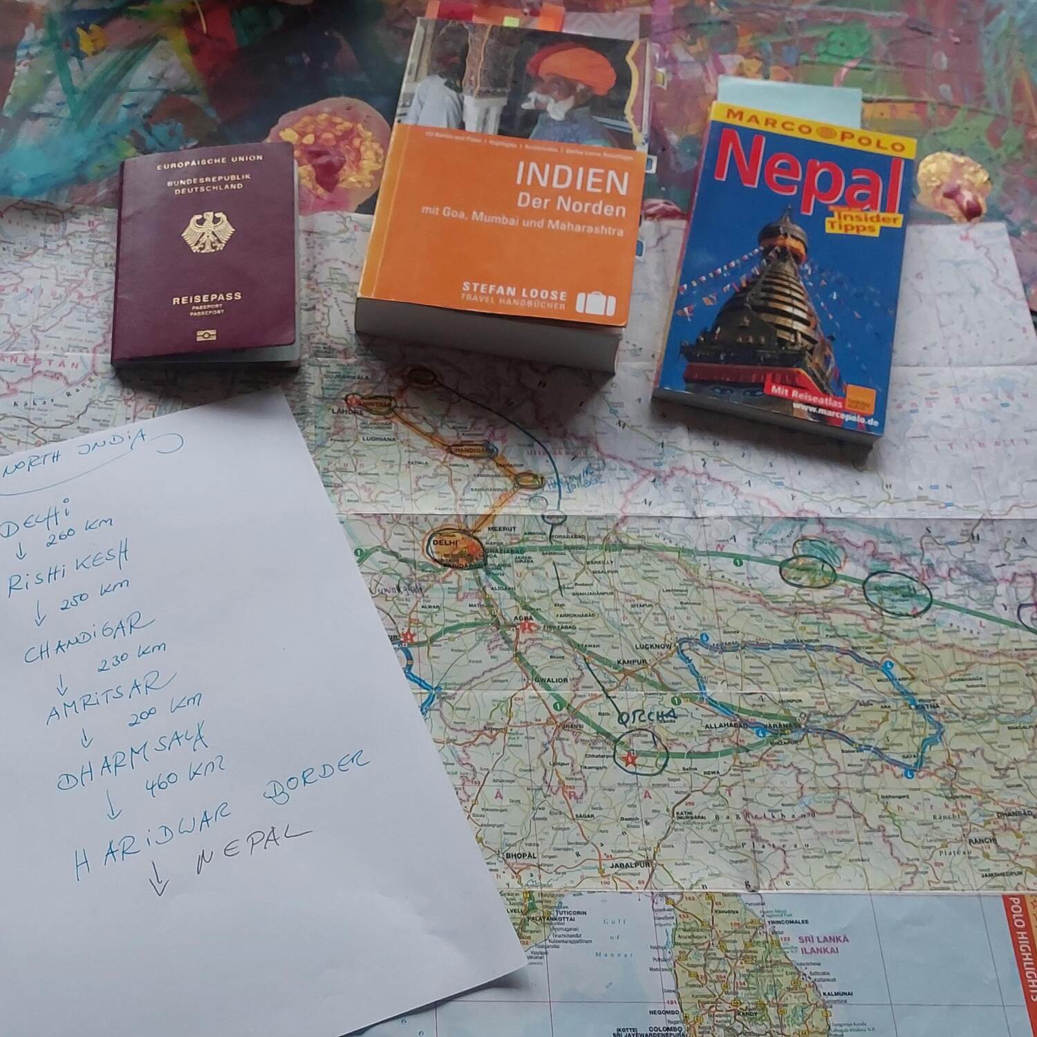 Go to Northindia and Nepal