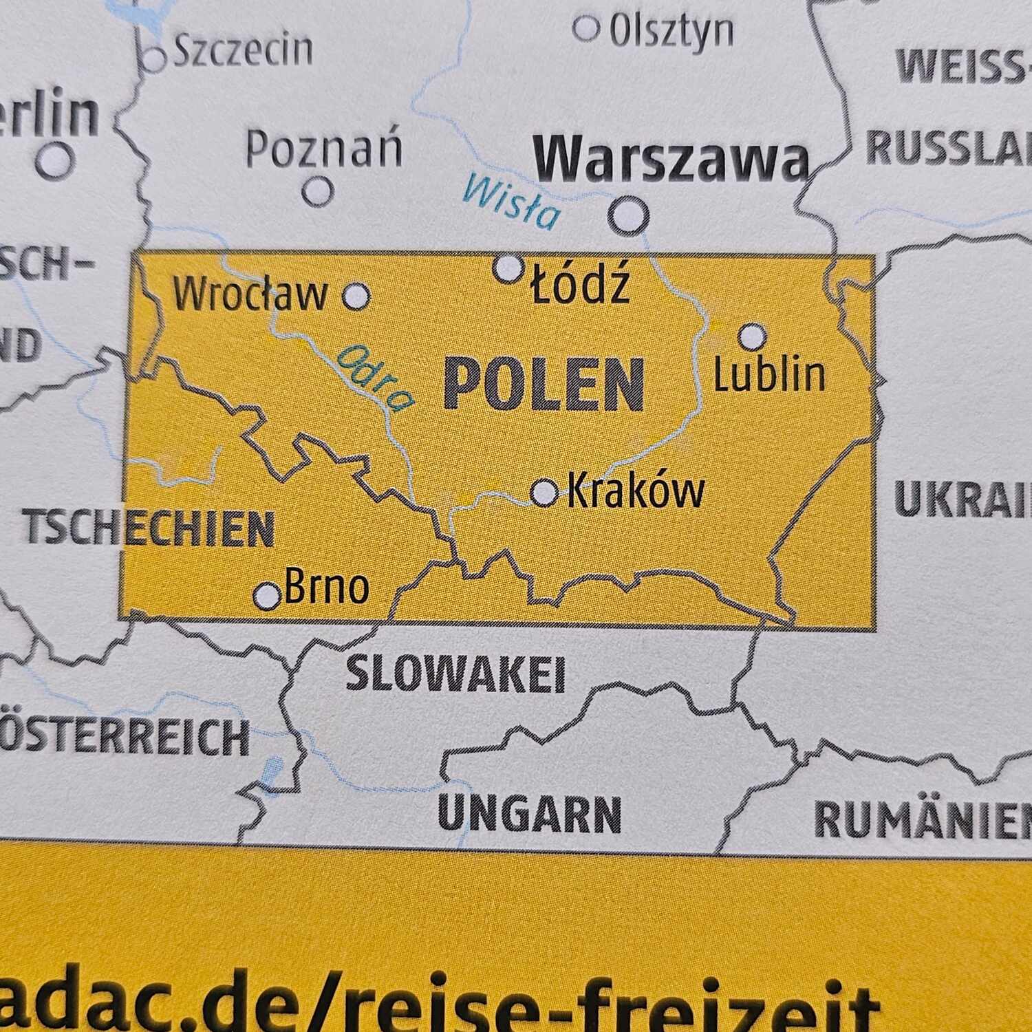 Polen S, SK, CZ