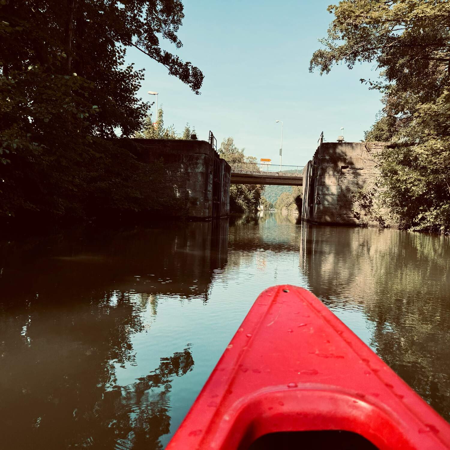 Kanadier auf der Lahn