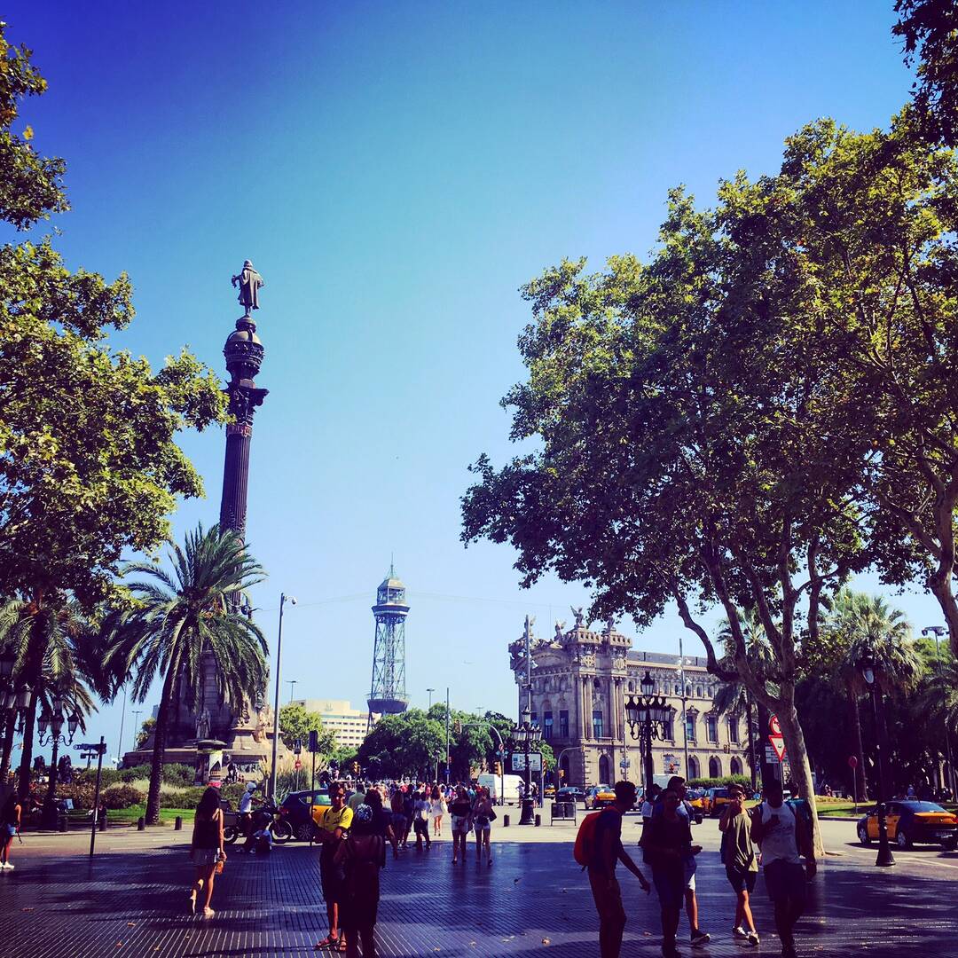 Barcelona mit Mutti