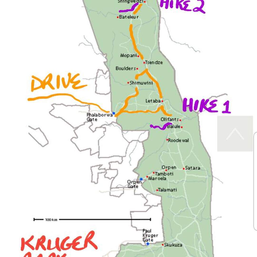 Kruger Park Hike Oct 2020