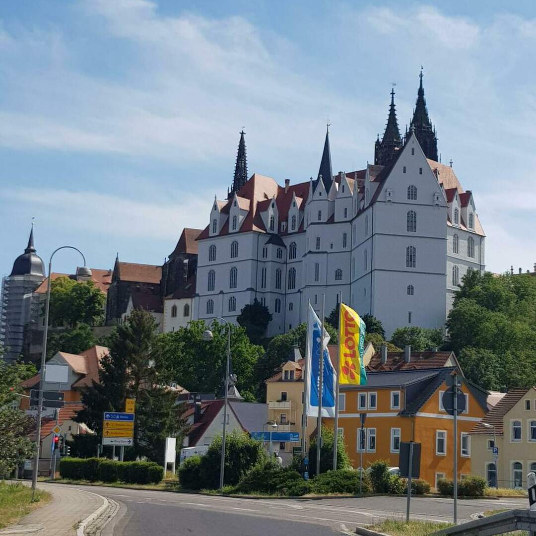 Fahrradtour Meißen-Elberadweg