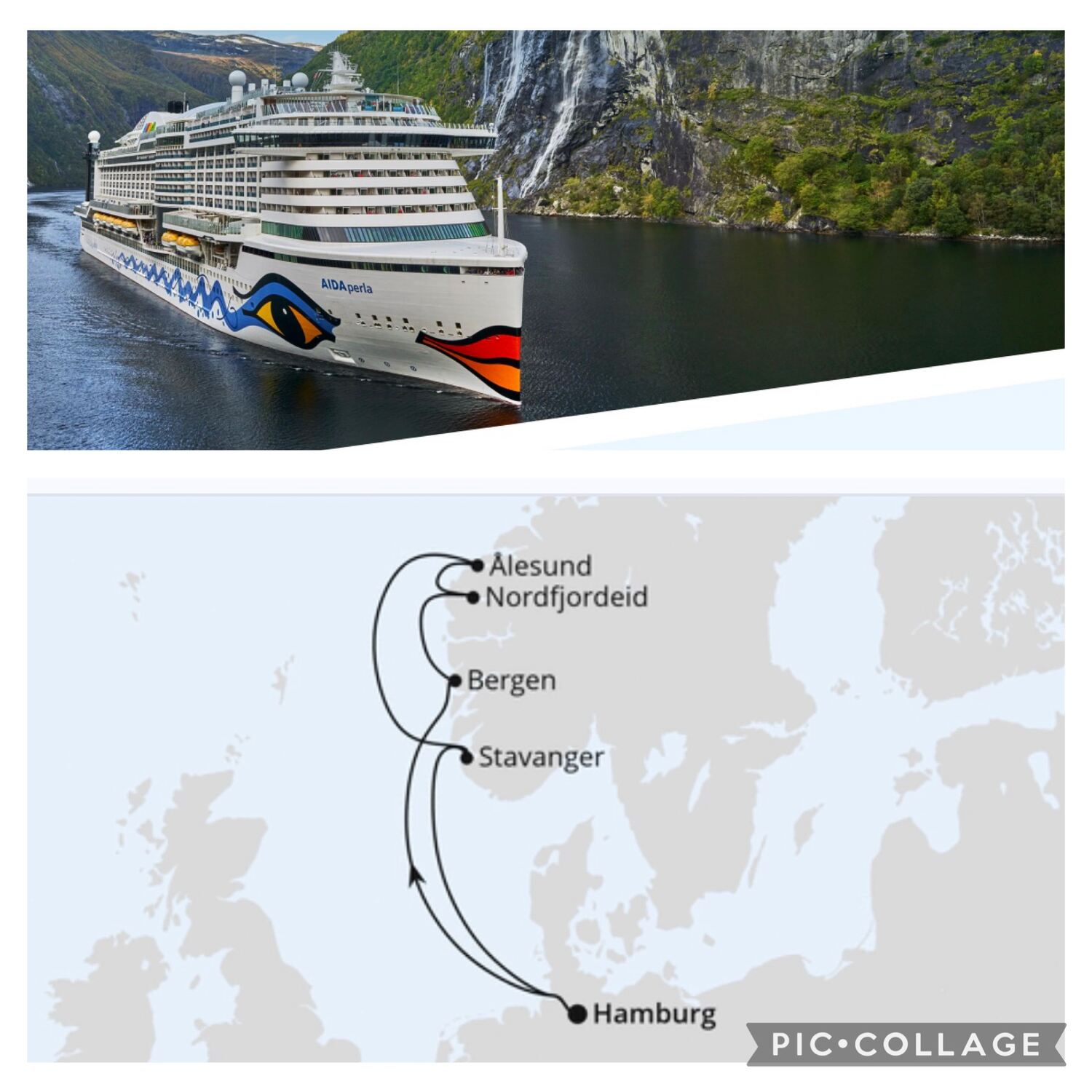 Norwegen mit AIDA