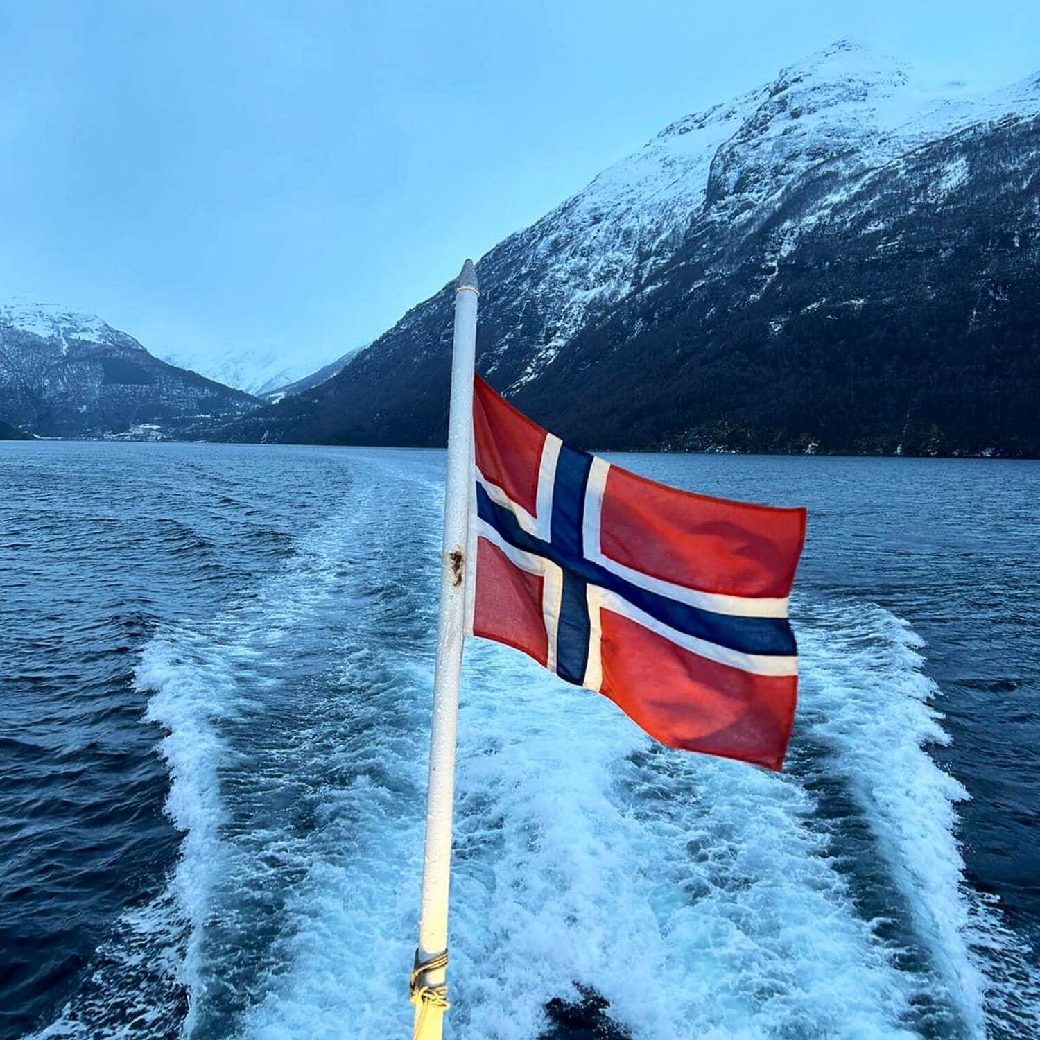 Winterliche Fjordwelten
