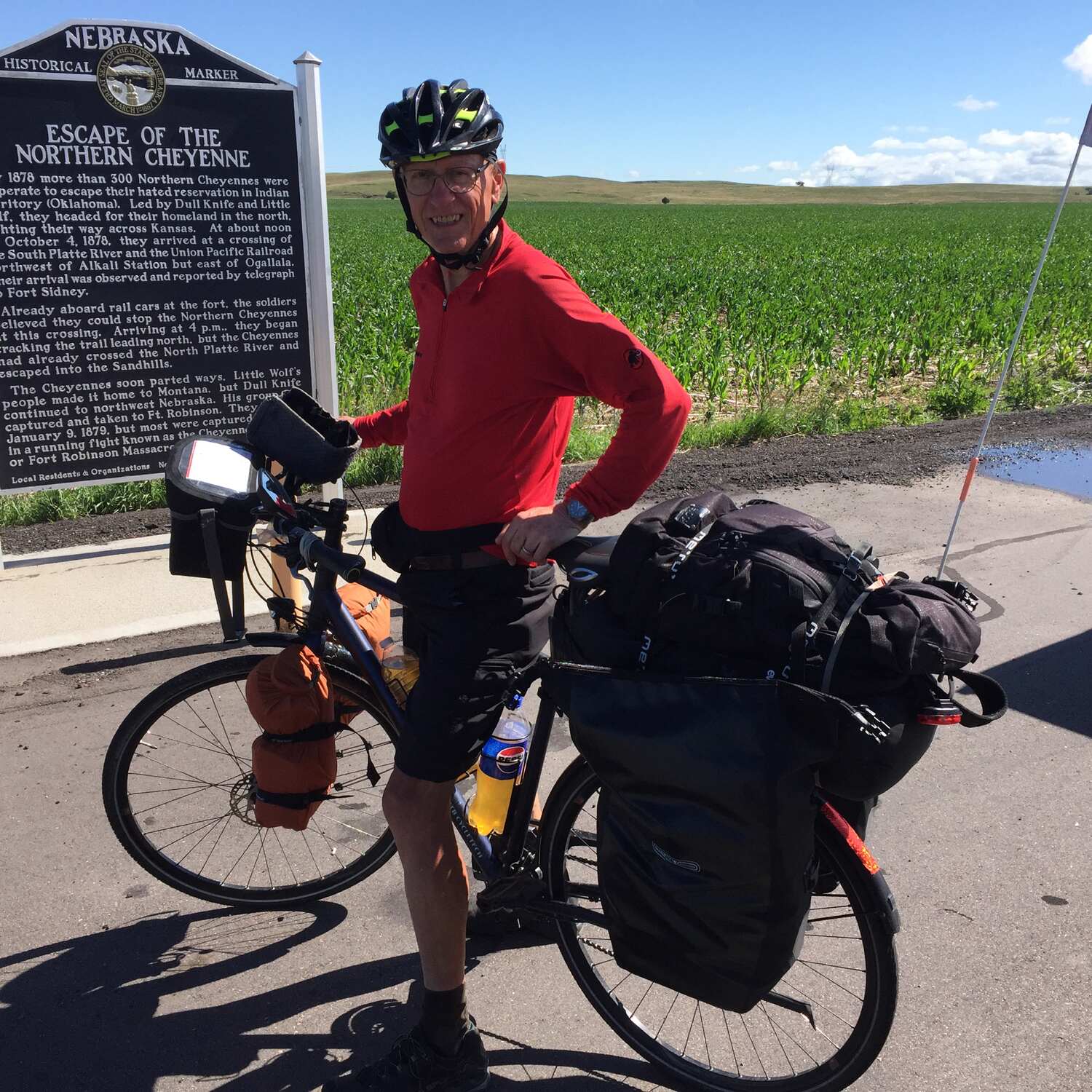 Pilgrims Ride Across Amerika