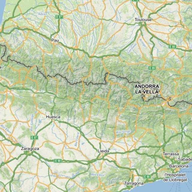 Pyreneje 2018
