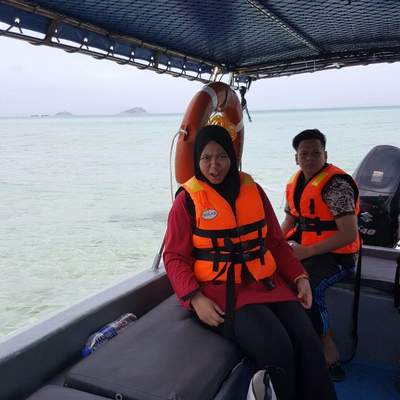 1 DAY TRIP at PULAU HUJUNG