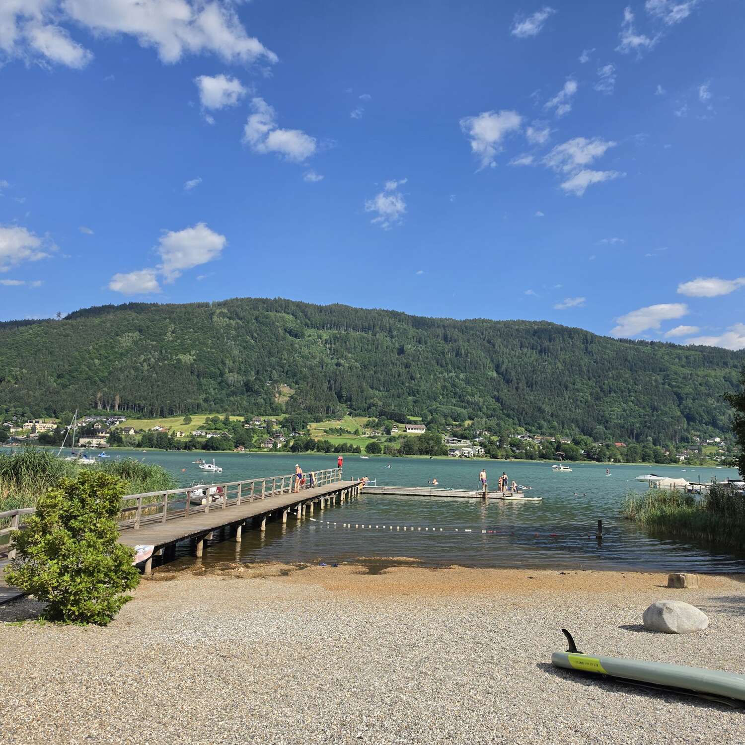 OssiacherSee, irány az Alpok