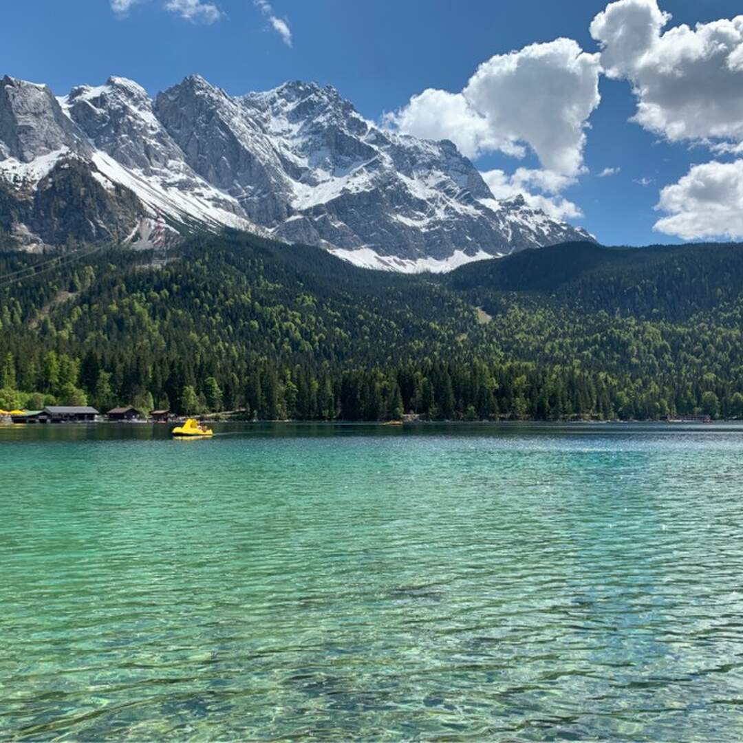 Berge und Seen in Oberbayern