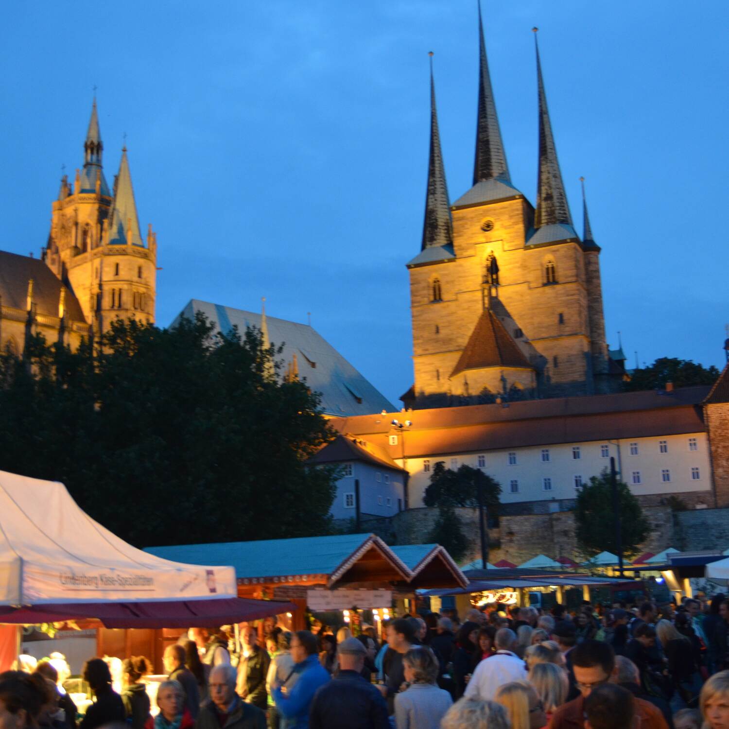 Weinfest in Erfurt