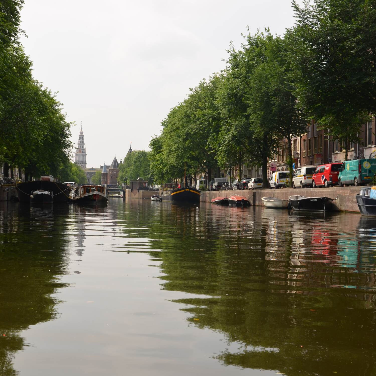 zum ersten Mal in Amsterdam