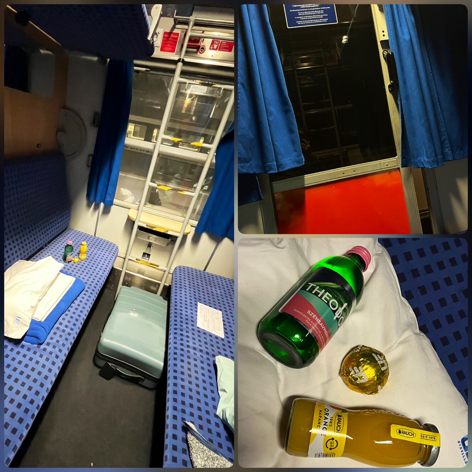 Zugreise nach Budapest