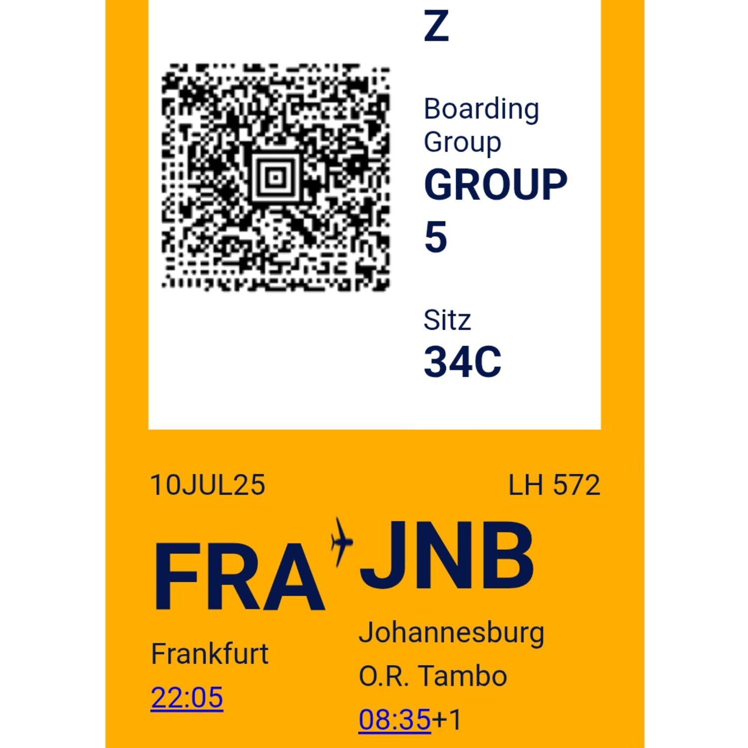 Südafrika, Los geht's ab Sehma