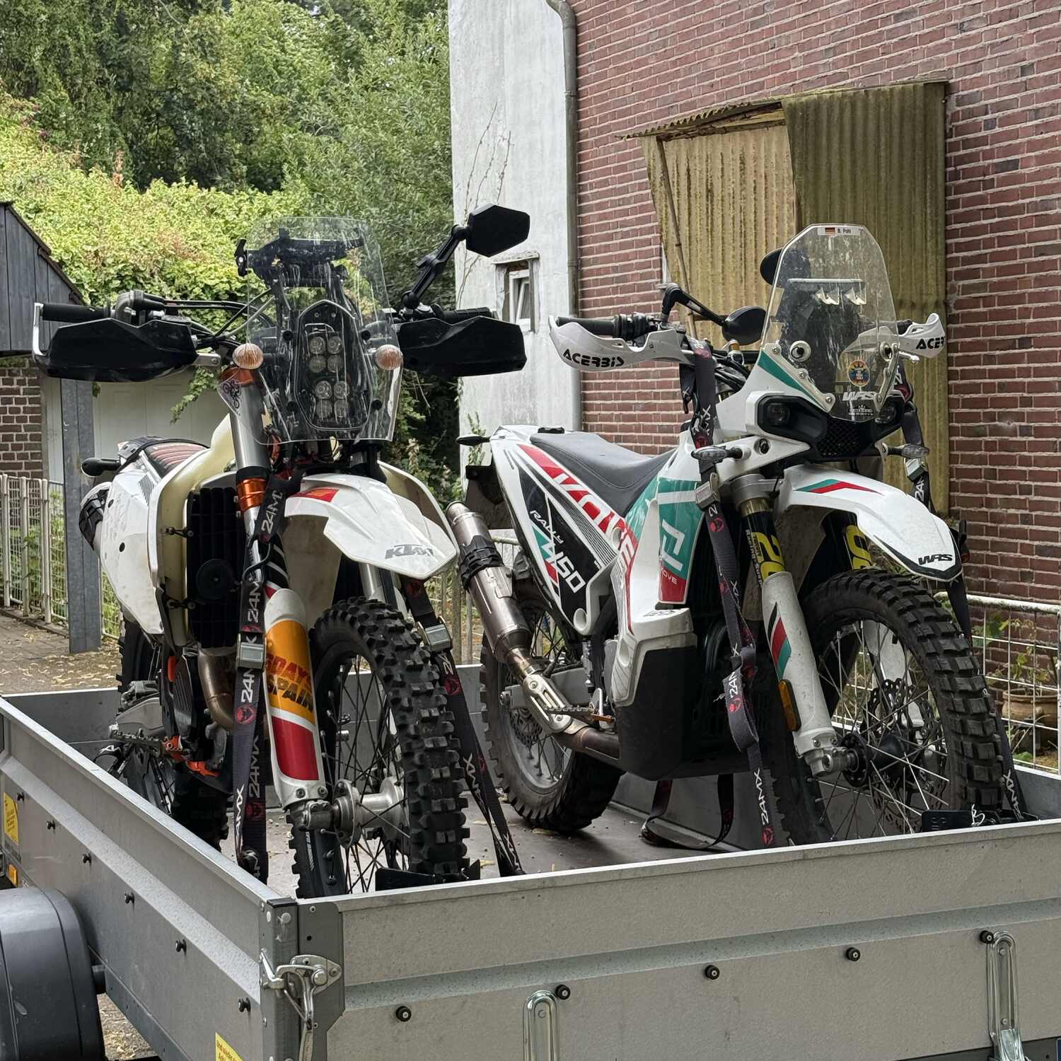 Morvan / Frankreich EXC 500 + Kove 450 Rally