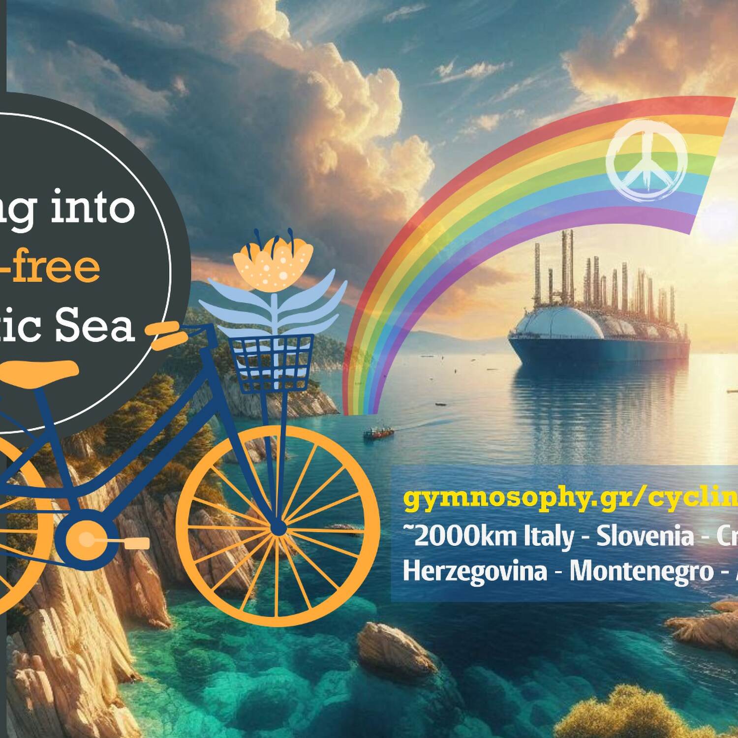 Cycling LNG-free Adriatic Sea
