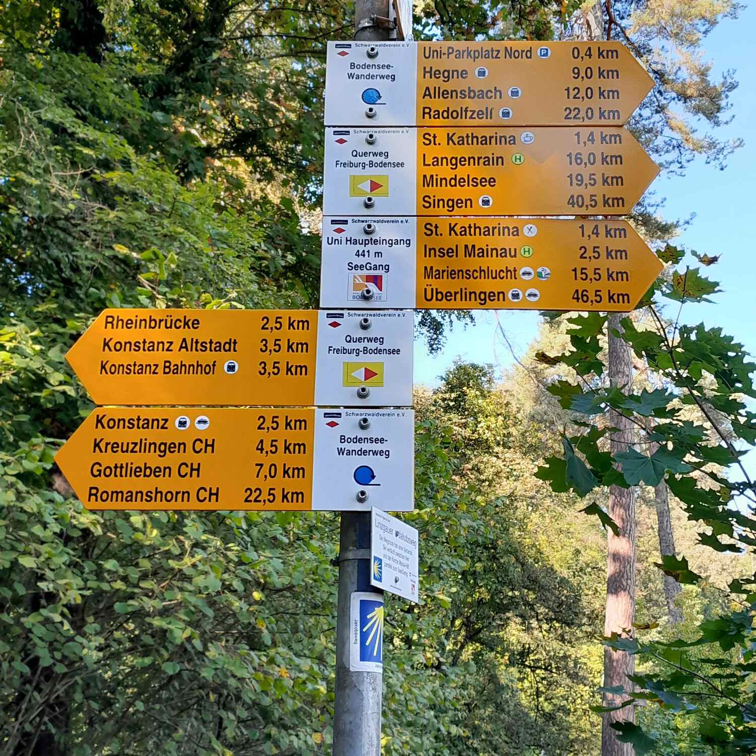 Querweg Freiburg - Bodensee