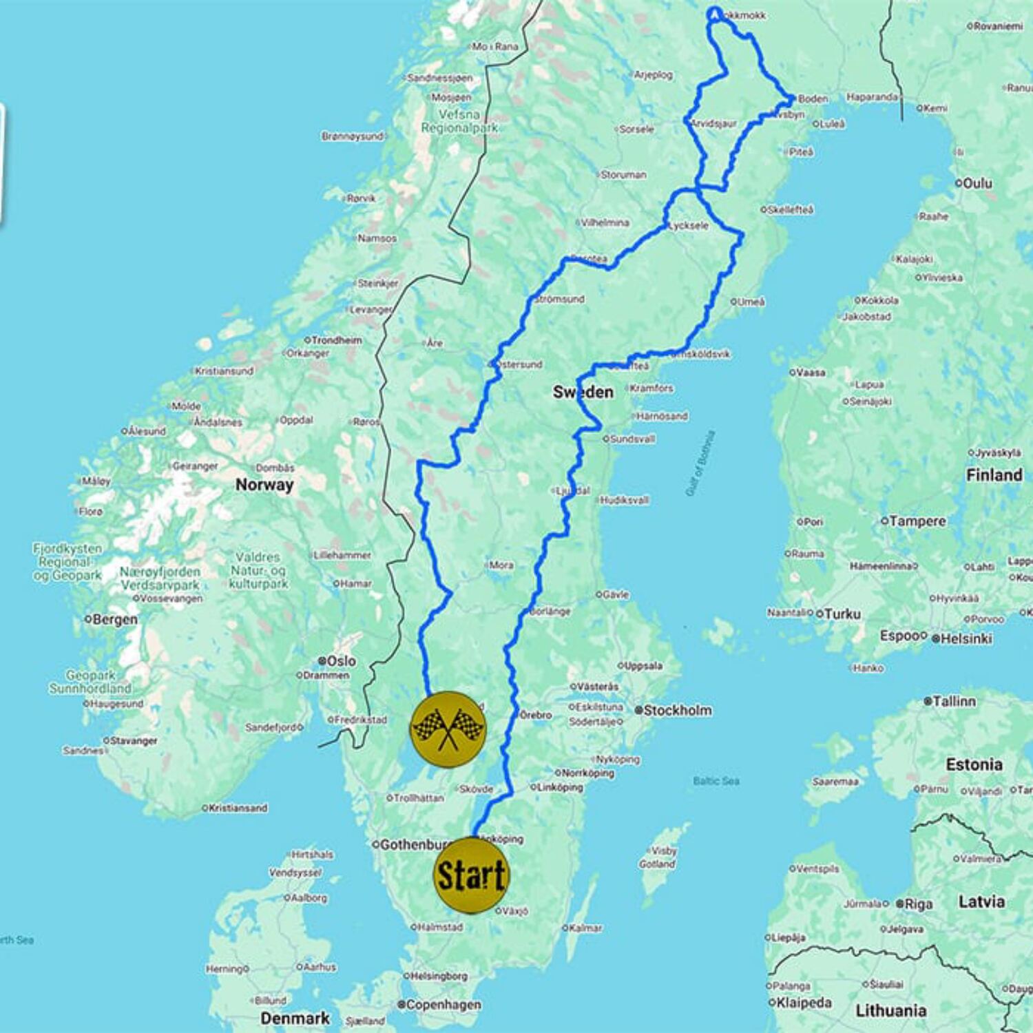 Carbage Run 2027 Arctic Circle