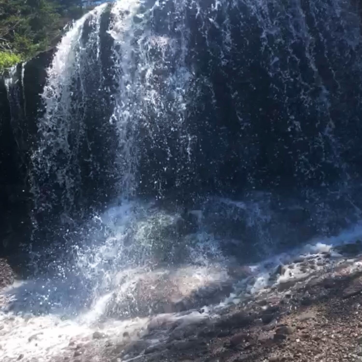 Margaretsville Beach Waterfall