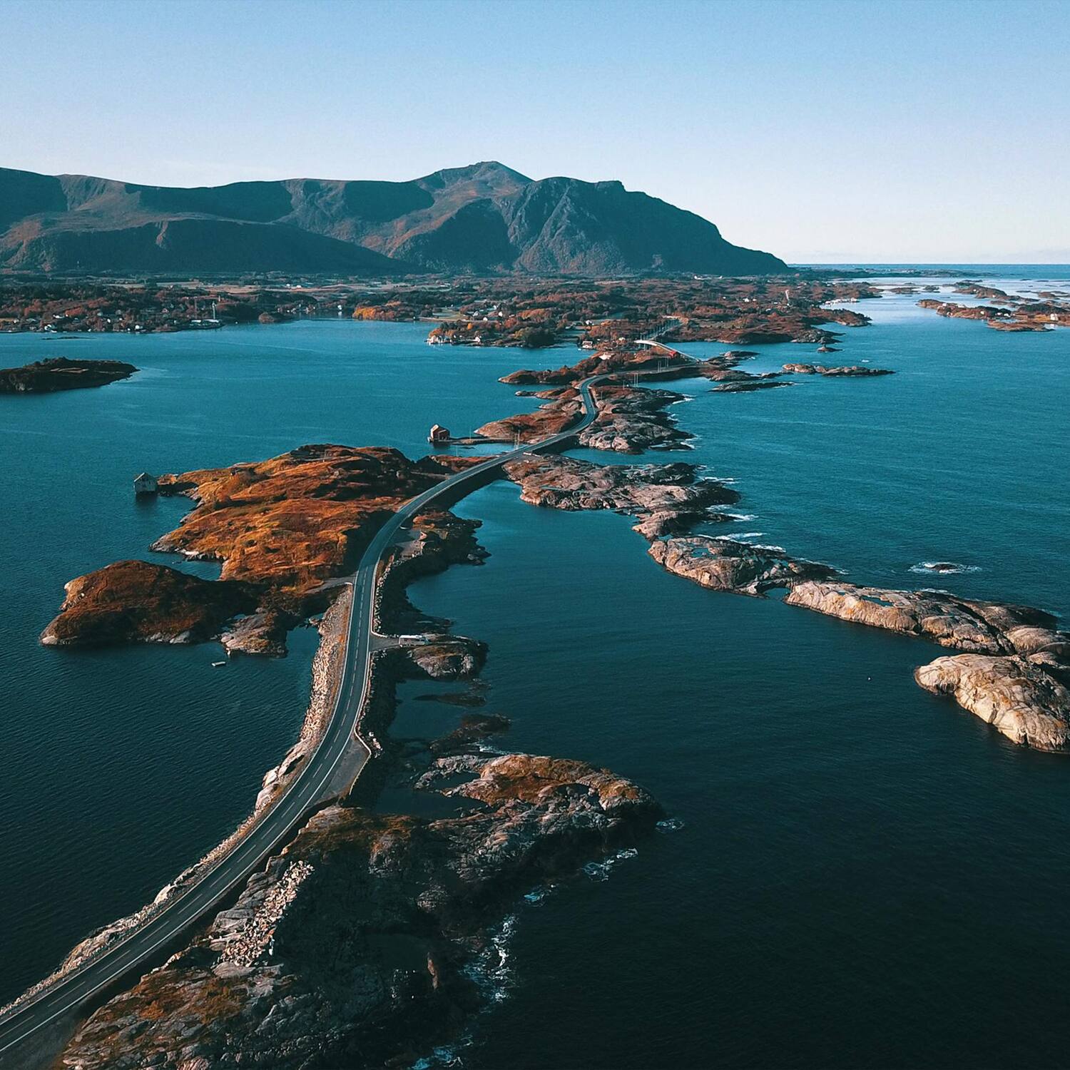 Fjordwärts im Cabrio