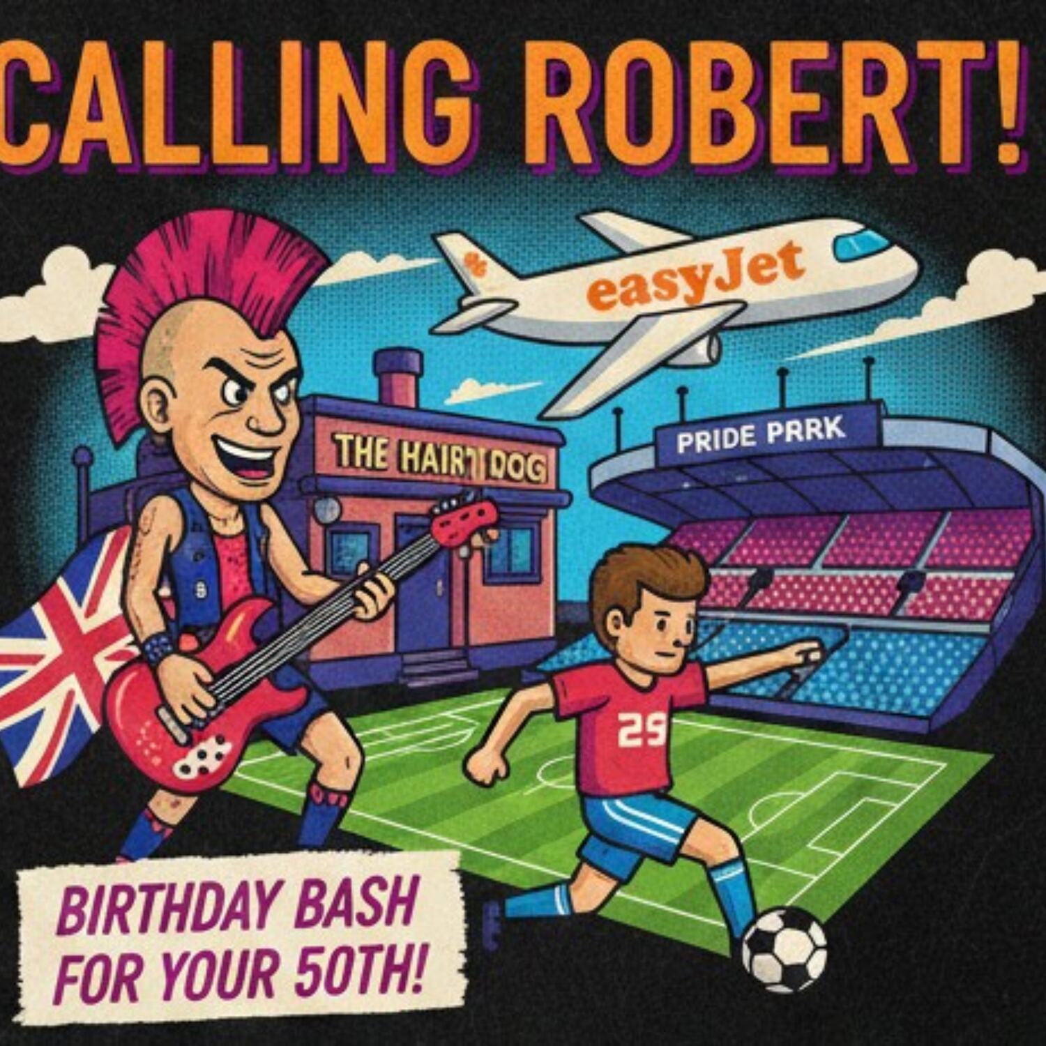 Geburtstags Bash Robert