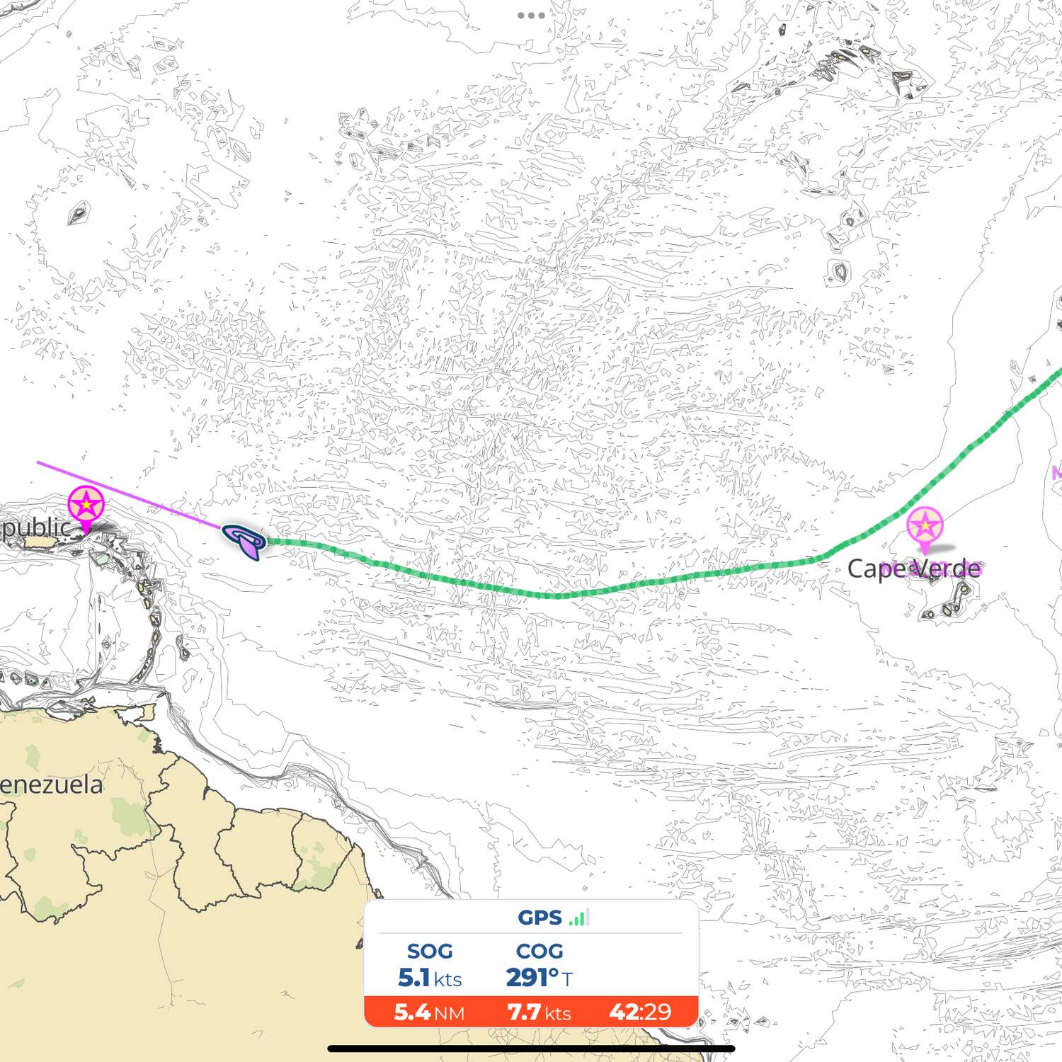 Atlantic Crossing Under Sail