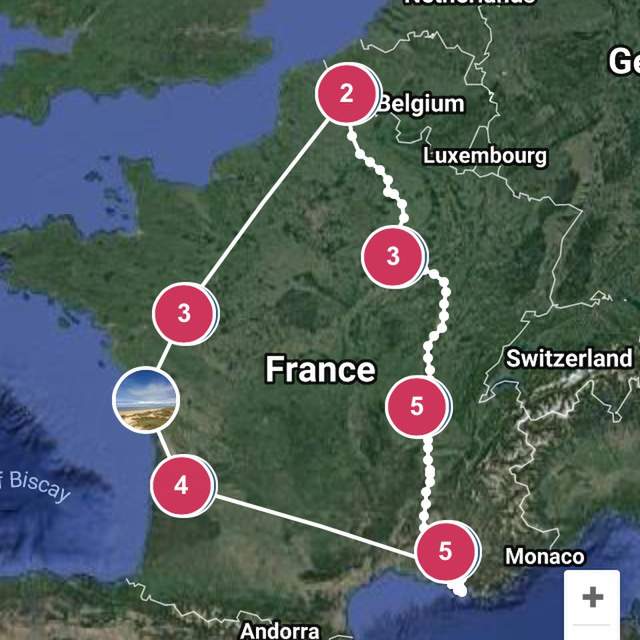 France Road Trip 2018
