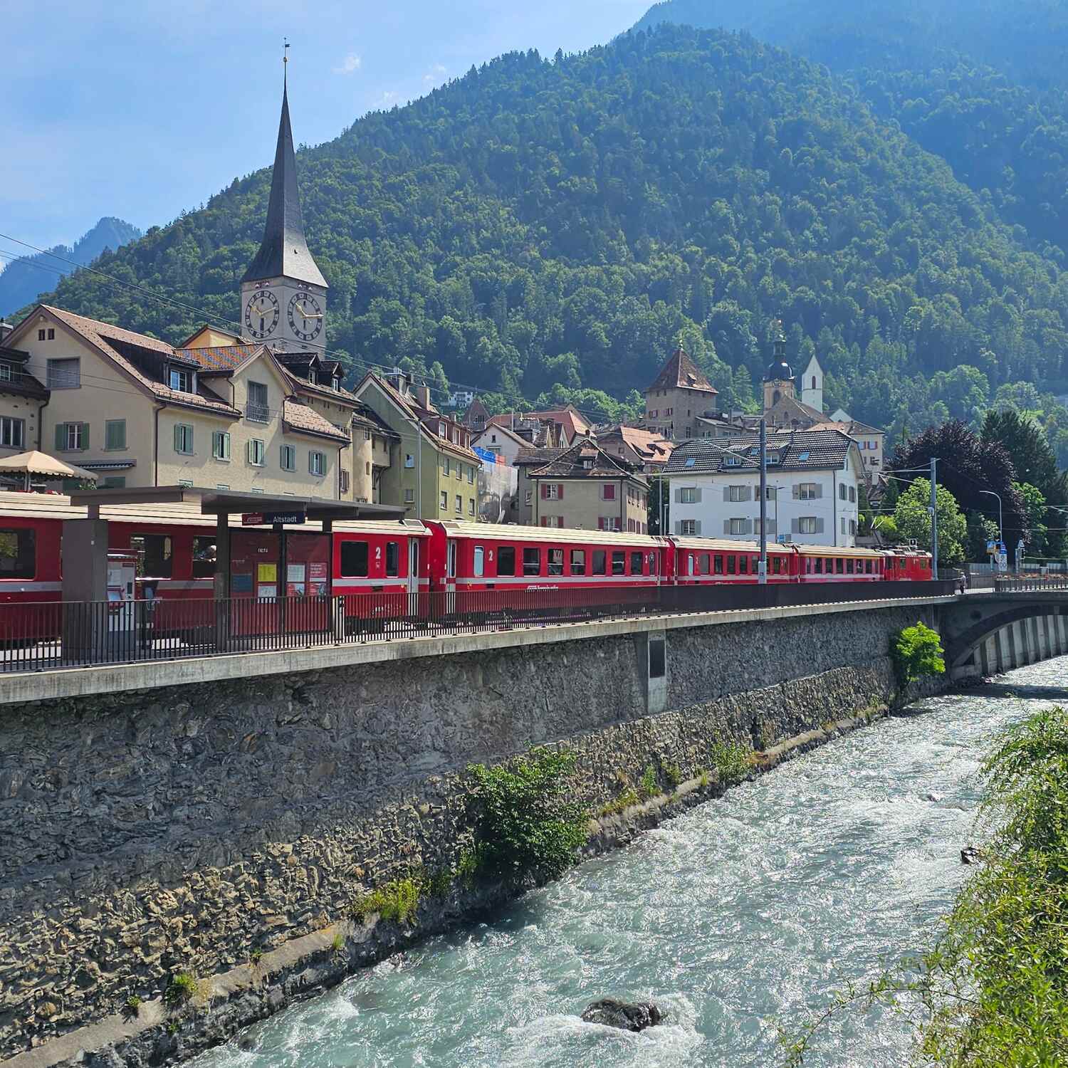Glacier und Berninaexpress