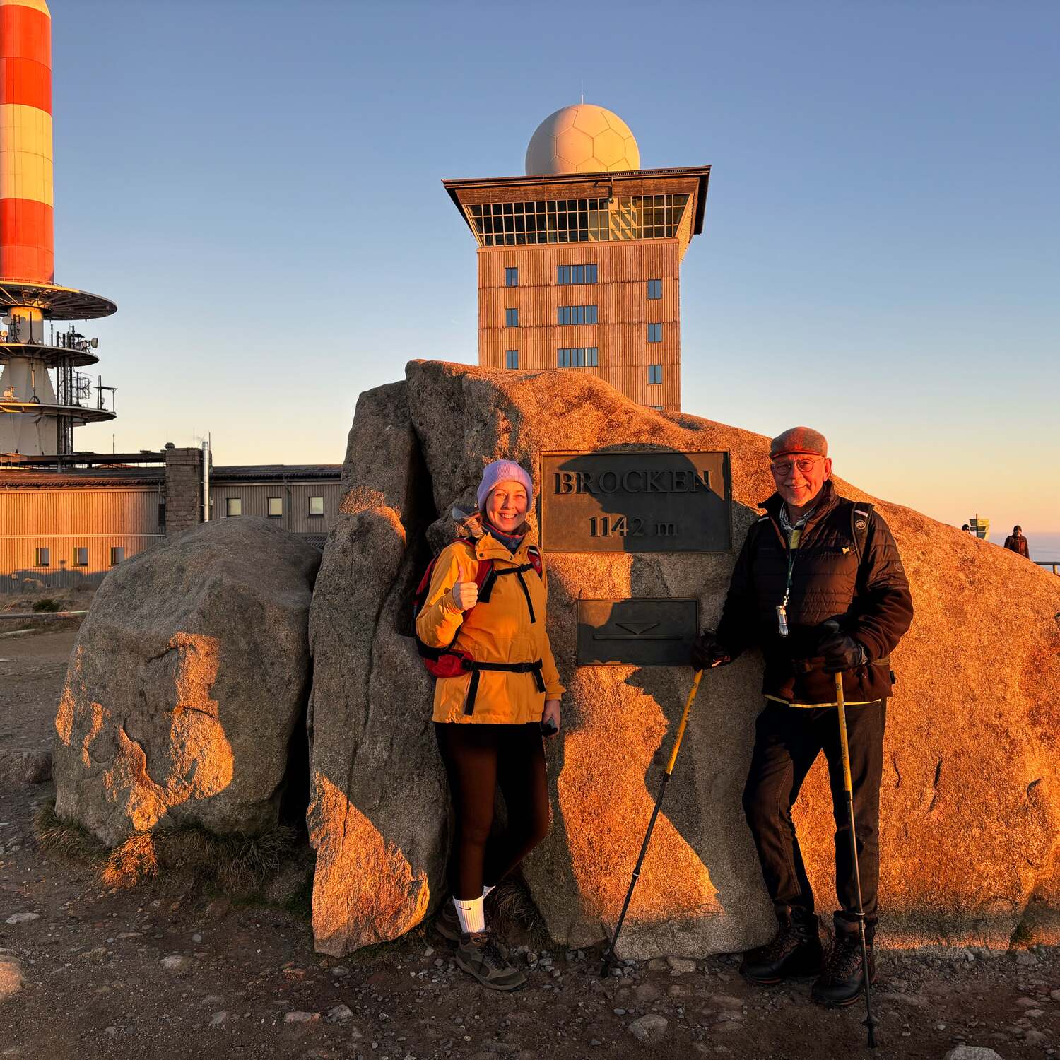Frühstück auf dem Brocken