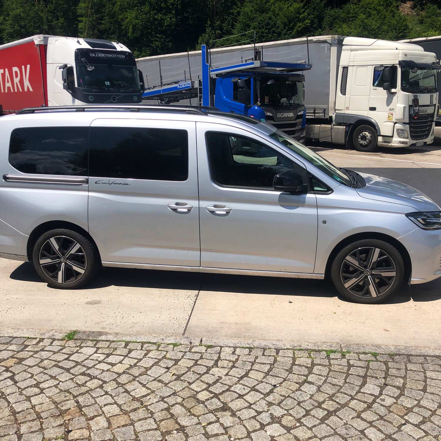 Ost Deutschland mit Familie