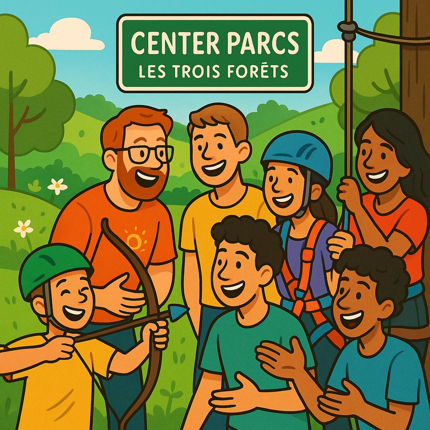 Centerparcs „les trois forêts“