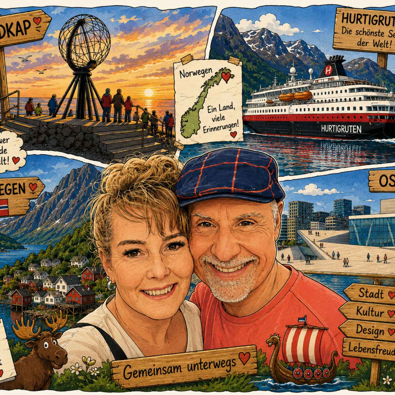 Norwegen - Hurtigruten