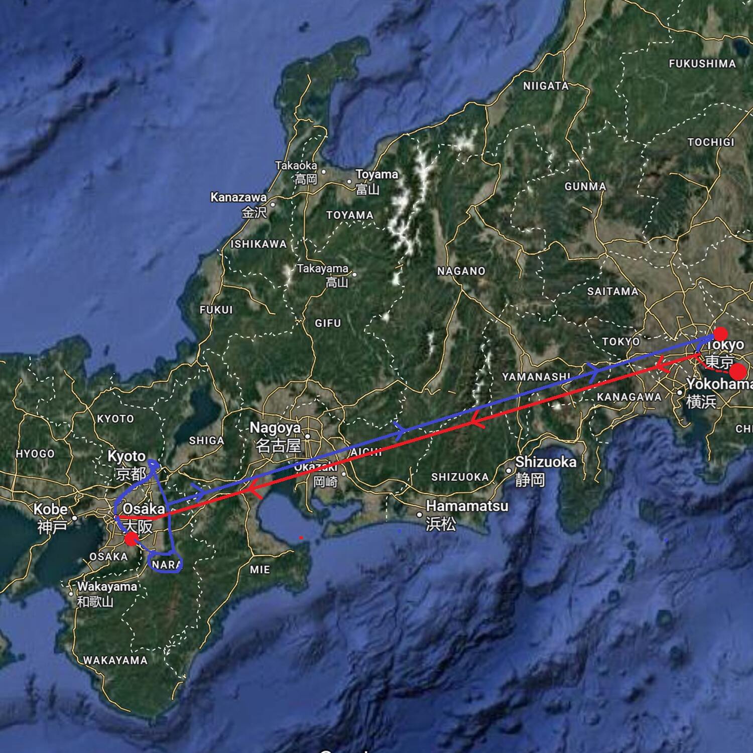 Family of 5. Japan 2025.