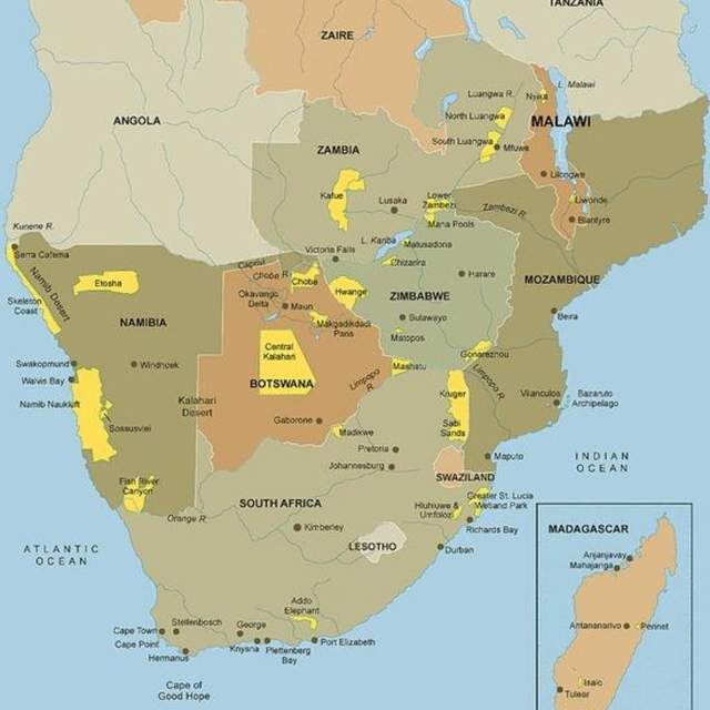 Map World Cup 2010