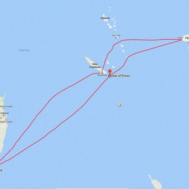 Map South Pacific 2017