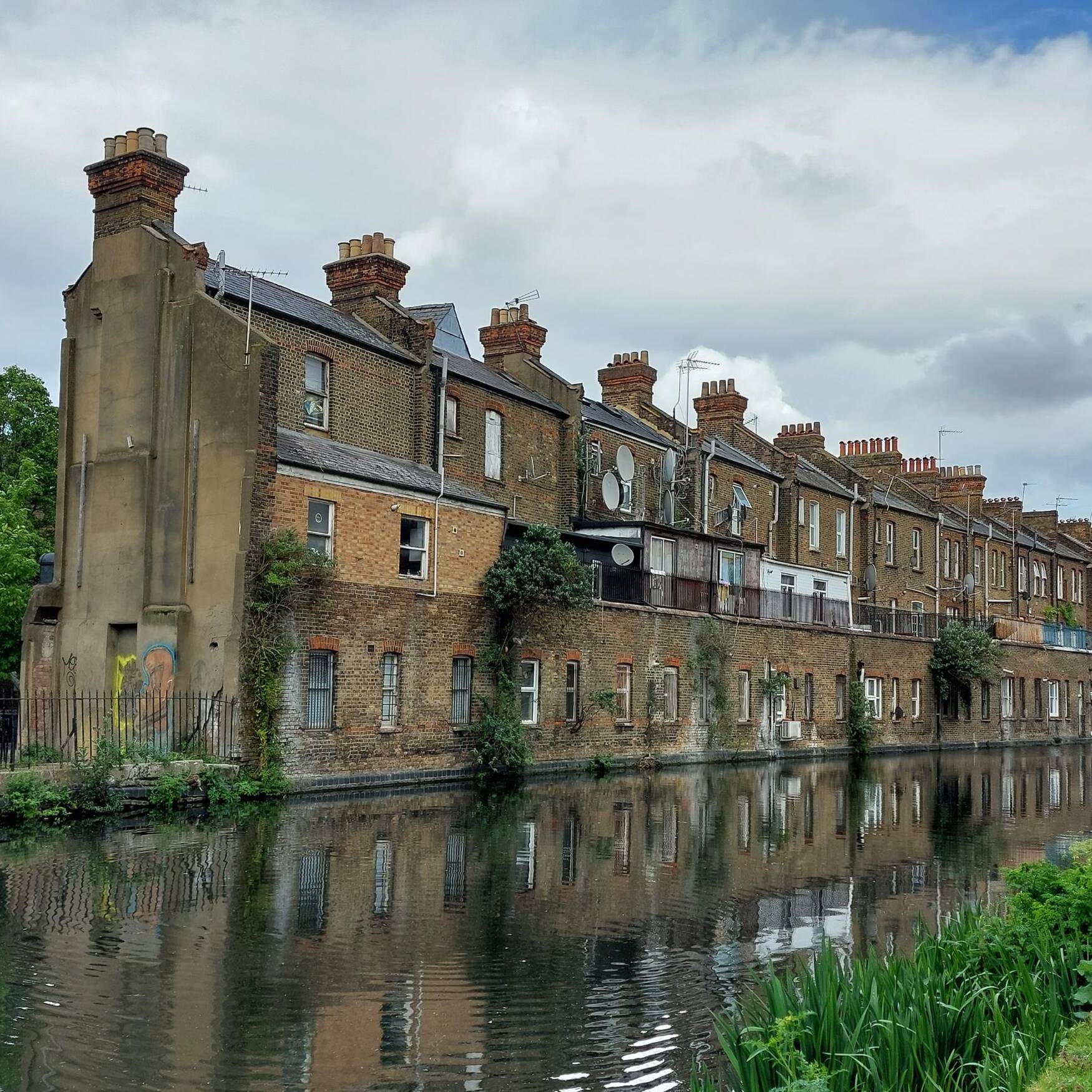 London - across by canal paths