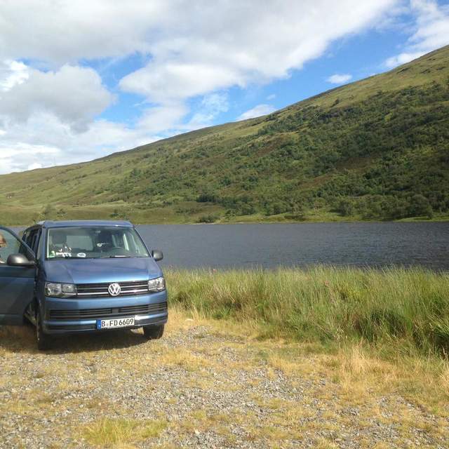 Bulli Road Trip Schottland
