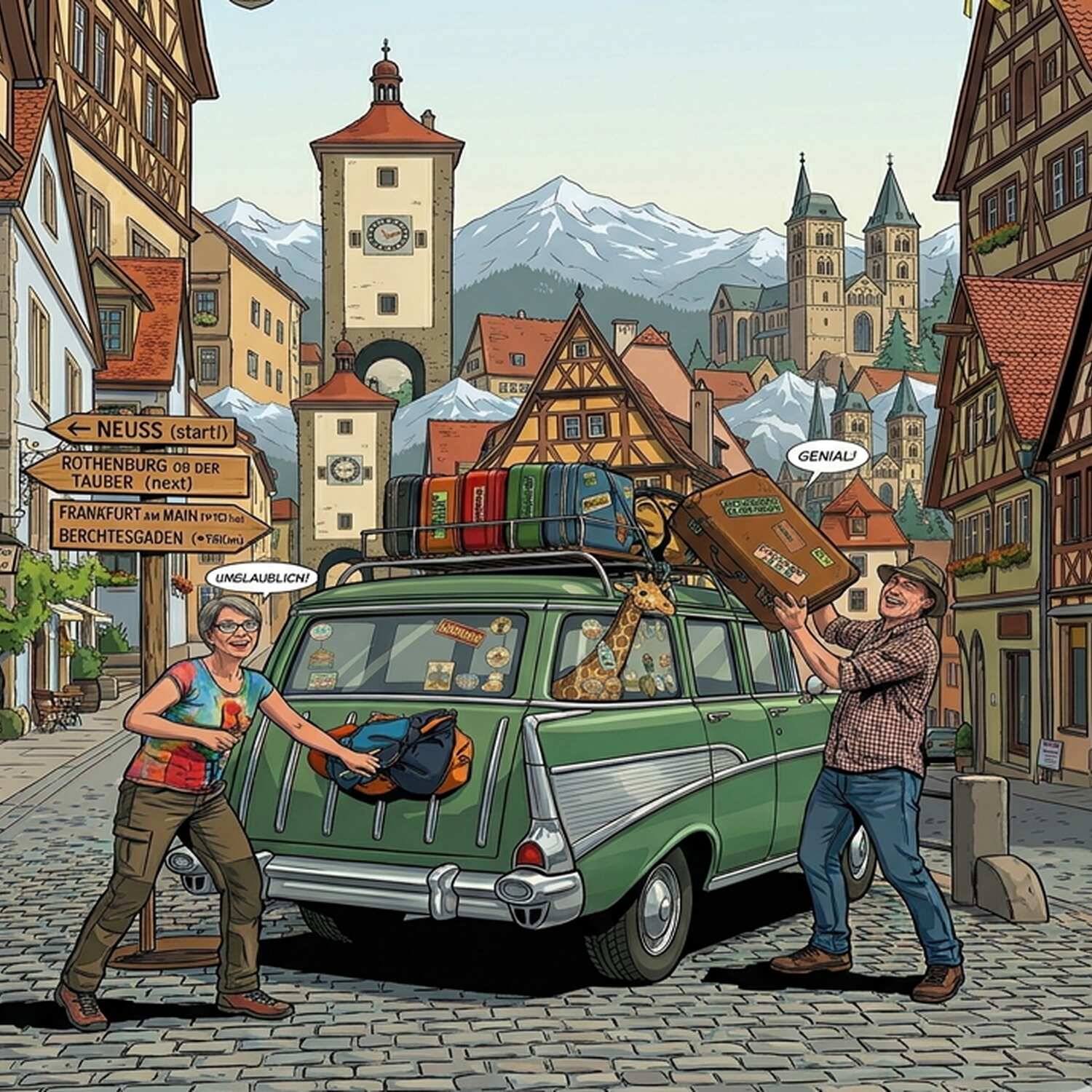 Berchtesgaden + 2 Zwischenstopps