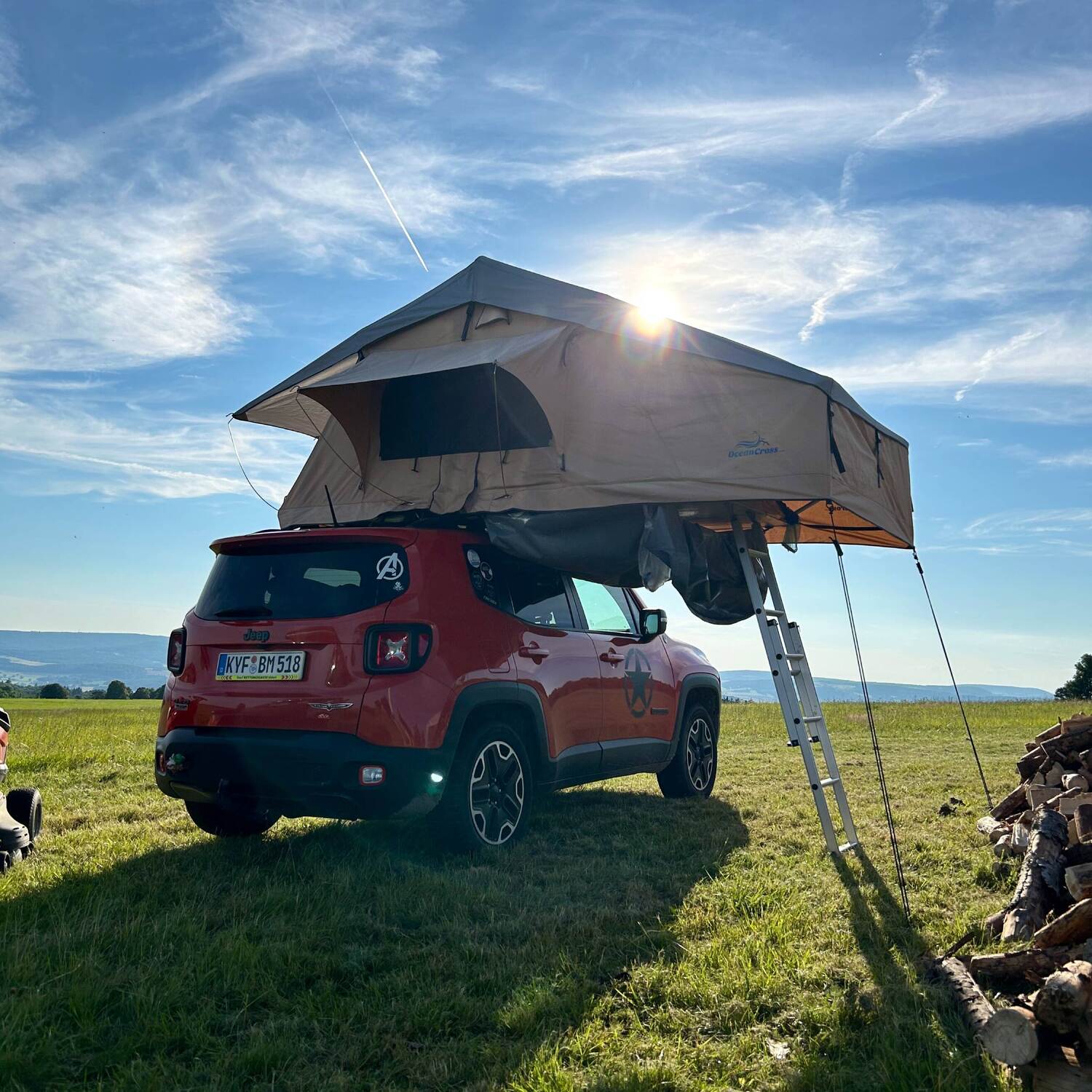 DACHZELT CAMP Thüringen Woche