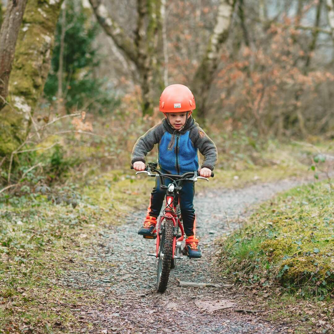 Biking to nanny's house