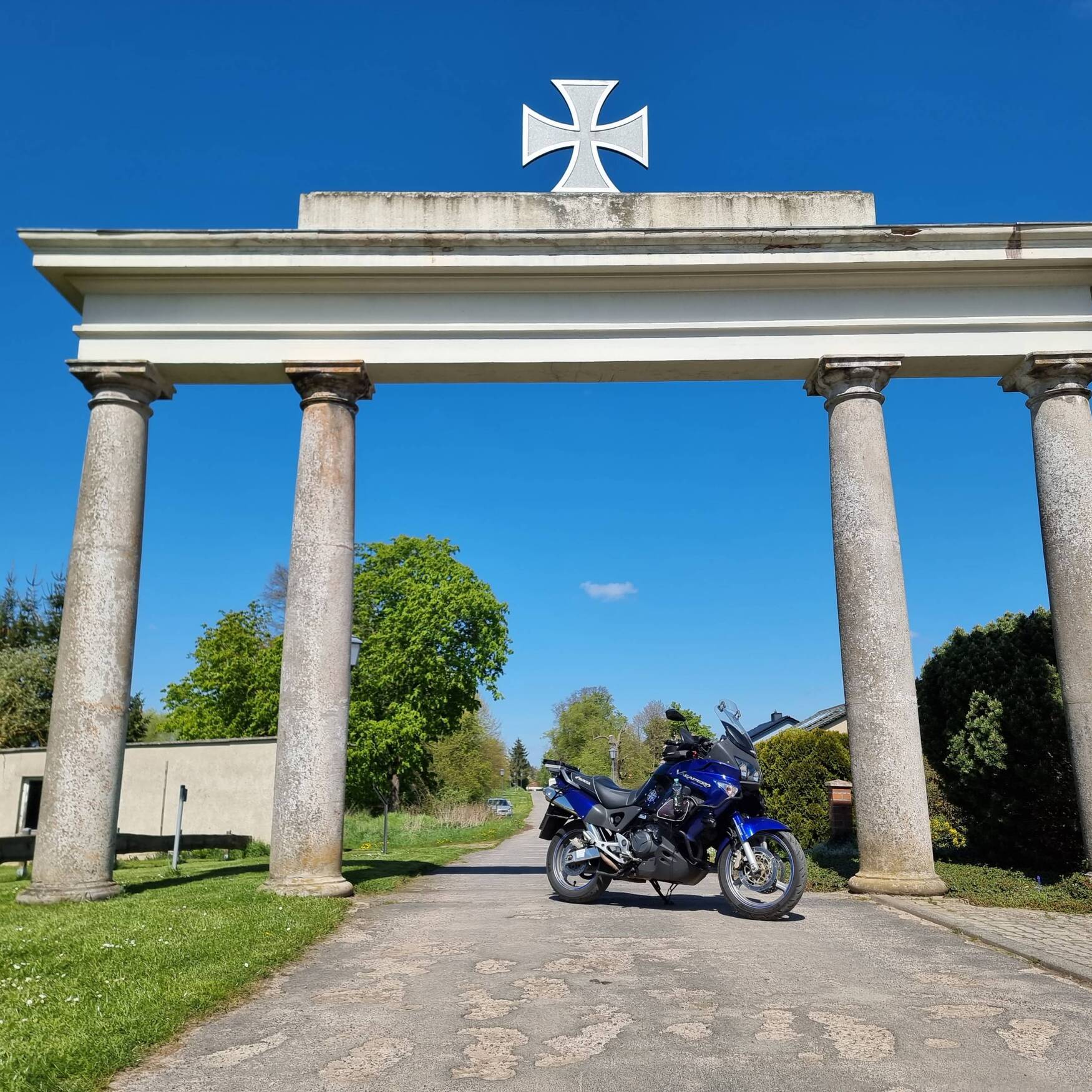 Burg Stargard.Eiserne Kreuz