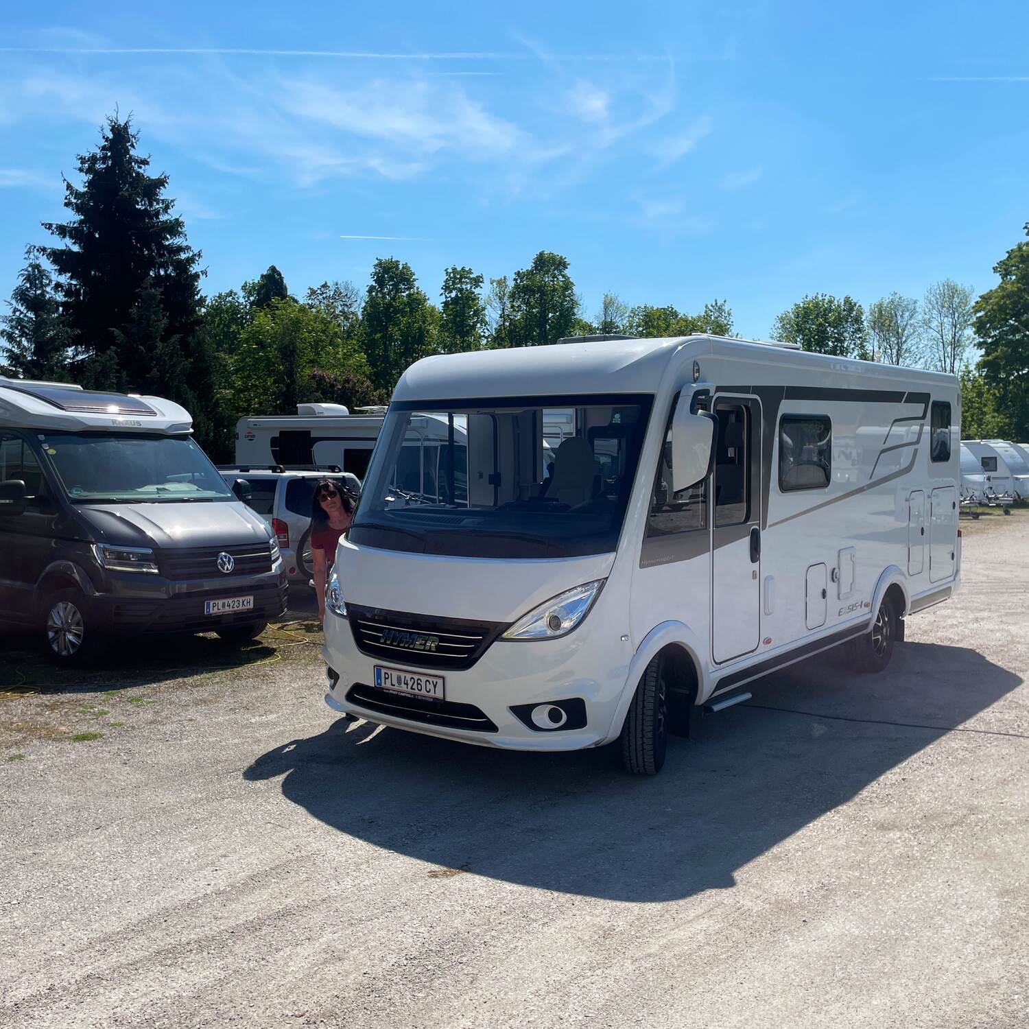 Mit dem Camper nach Frankreich